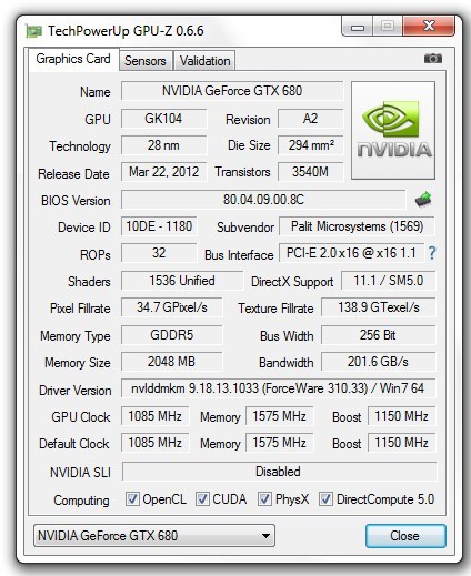 GPU-Z 0.6.6