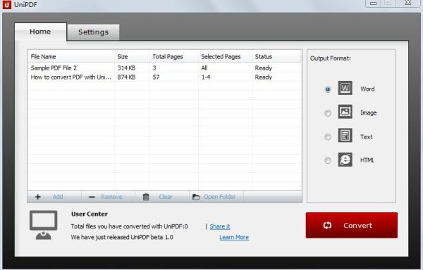 UniPDF Converter 1.0.4