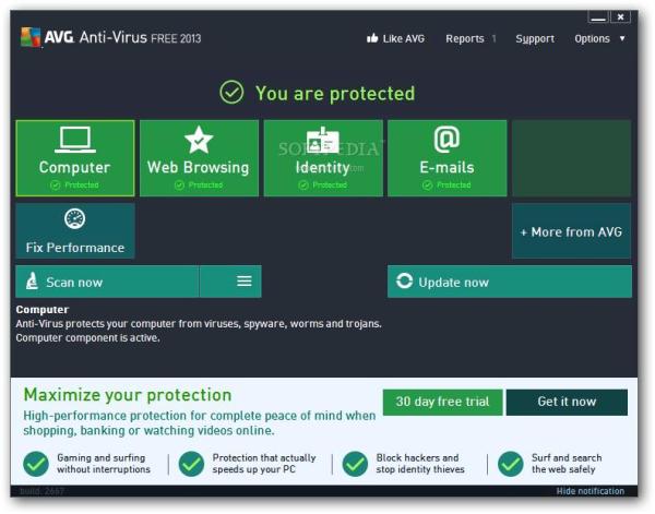 AVG Free Edition 2013