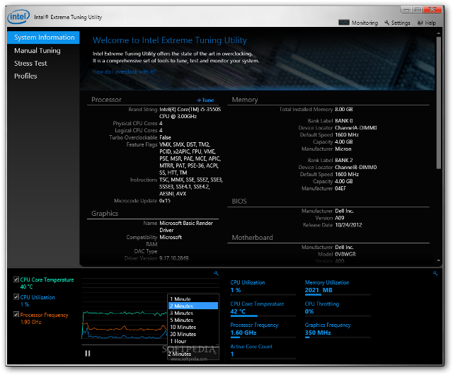 Intel Extreme Tuning Utility