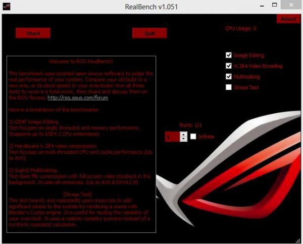 ROG RealBench