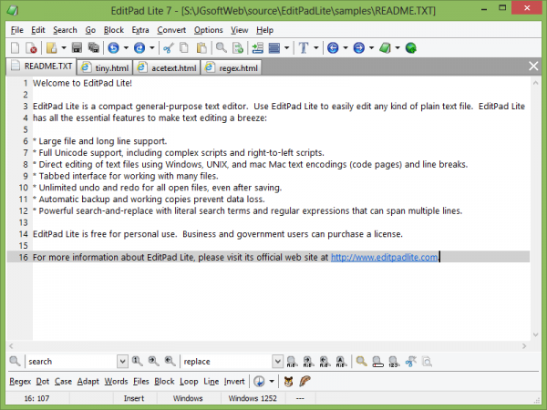 EditPad Lite