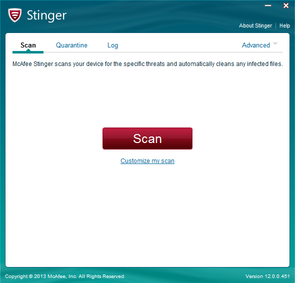McAfee Stinger