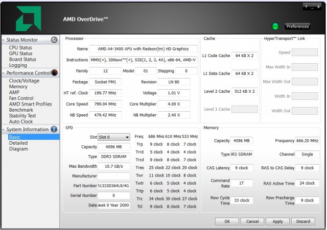AMD OverDrive