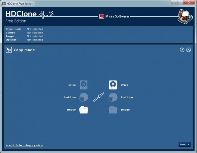 HDClone Free Edition