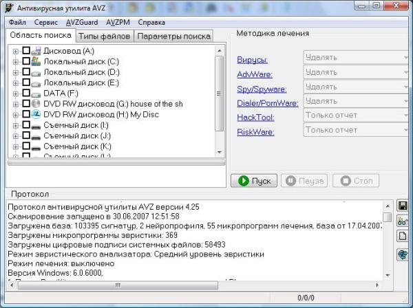 AVZ Antiviral Toolkit