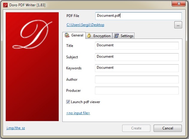 Doro PDF Writer