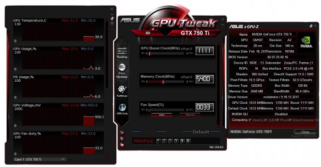 ASUS GPU Tweak