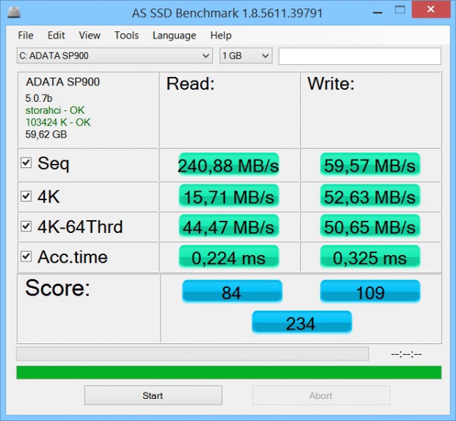 AS SSD Benchmark