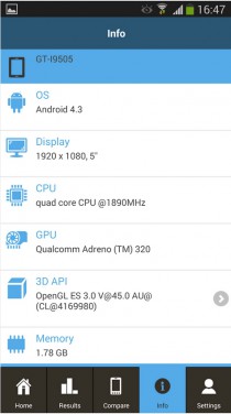 GFXBench GL Benchmark