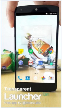 Transparent Launcher