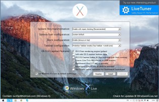 El Capitan Transformation Pack