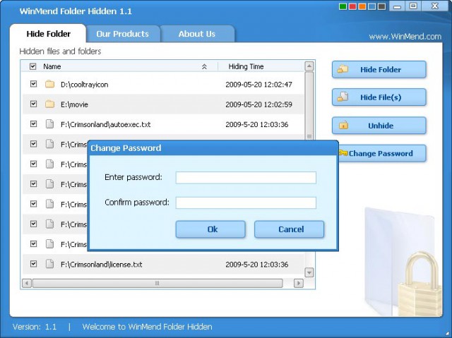 WinMend Folder Hidden