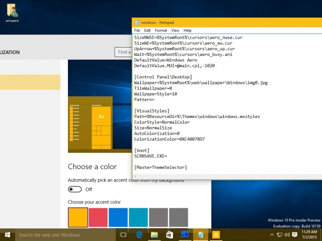 Win10 Theme Revealer