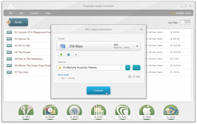 Freemake Audio Converter