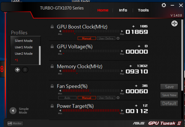 ASUS GPU Tweak II