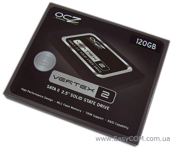 OCZ Vertex 2 SATA II 2.5" SSD 120GB OCZSSD2-2VTX120G