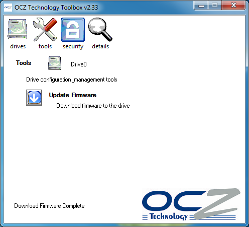 OCZ Technology Toolbox