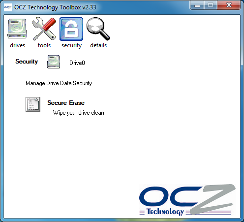 OCZ Technology Toolbox