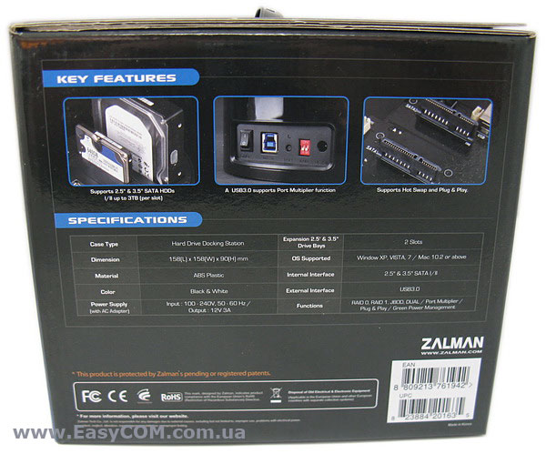 Zalman ZM-MH200 U3