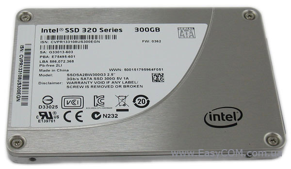 Intel 320 Series SATA II 2.5"