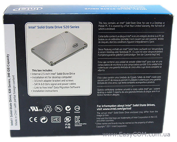 Intel SSD 520 