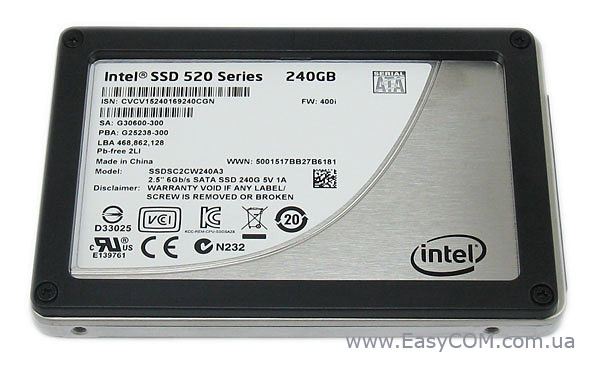 Intel SSD 520 