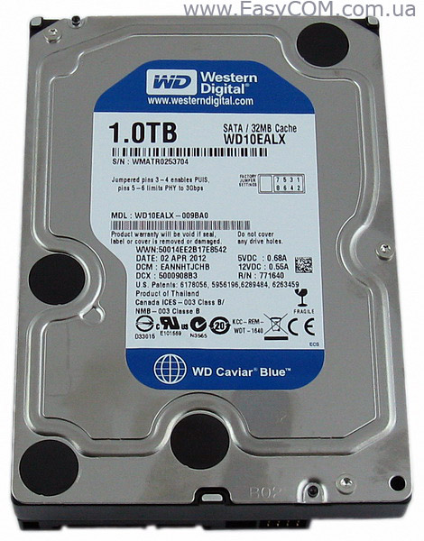 Western Digital Caviar BlueWD10EALX 