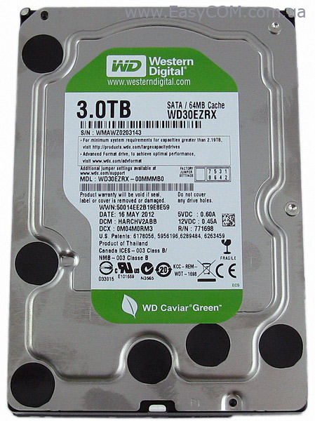 HDD Western Digital Caviar Green 