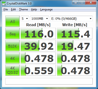 Verbatim Store ’n’ Go Executive HDD test