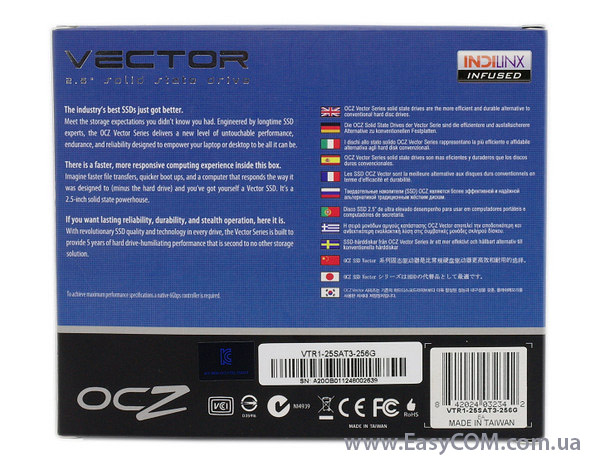 OCZ VECTOR VTR1-25SAT3-256G