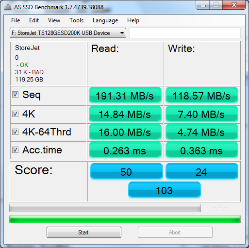 Transcend ESD200 TS128GESD200K