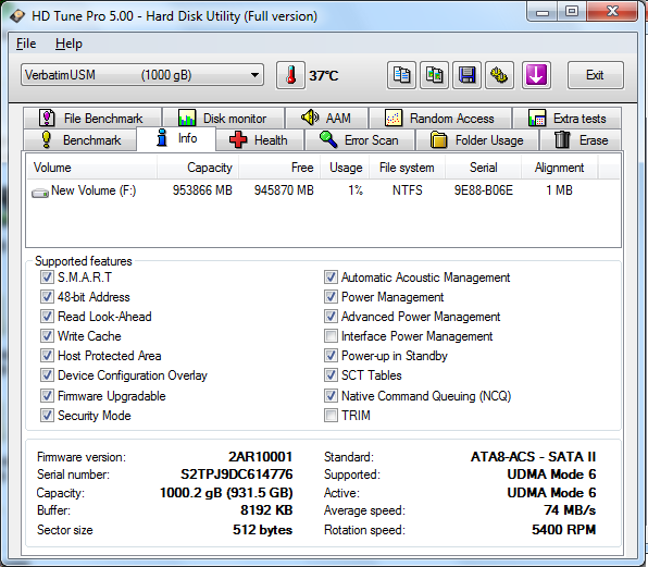 Verbatim Store n Go USM 53091 1TB