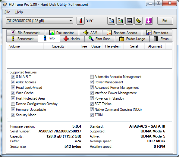 Transcend SSD720