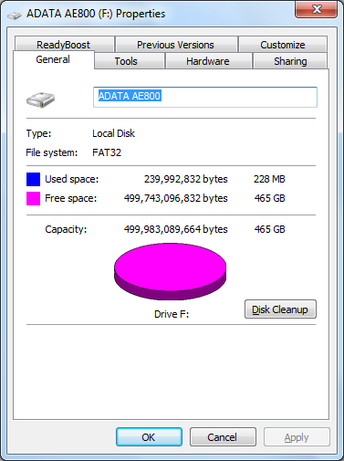 АDATA DashDrive Air AE800