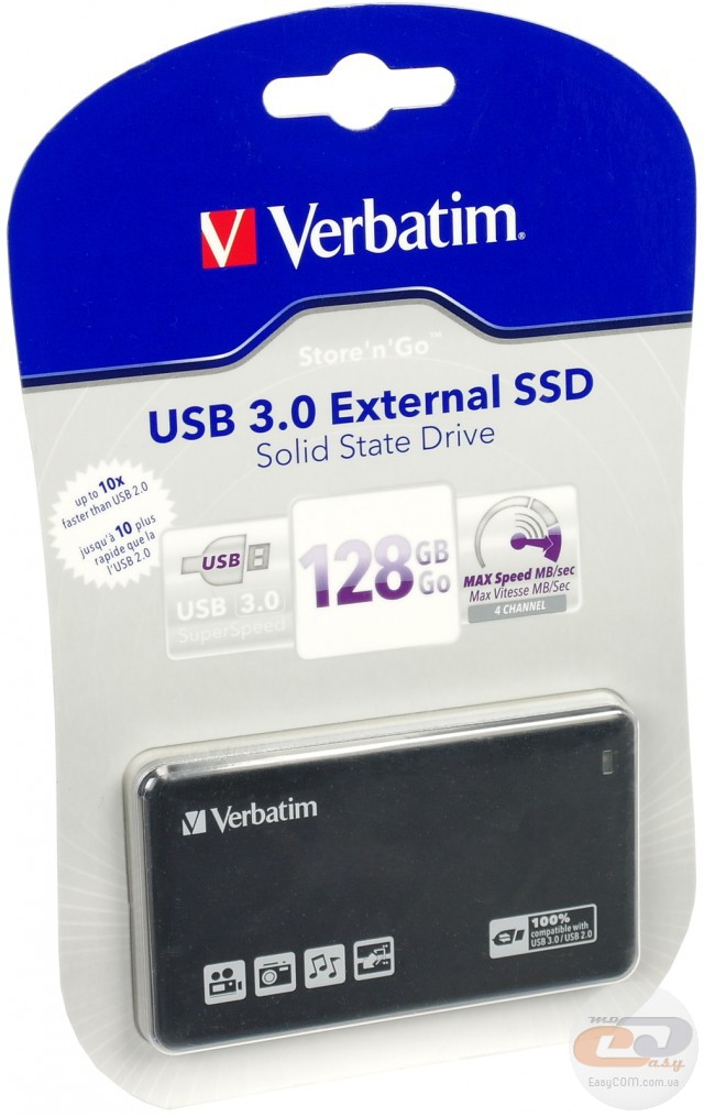 Verbatim Store n Go USB 3.0 External SSD