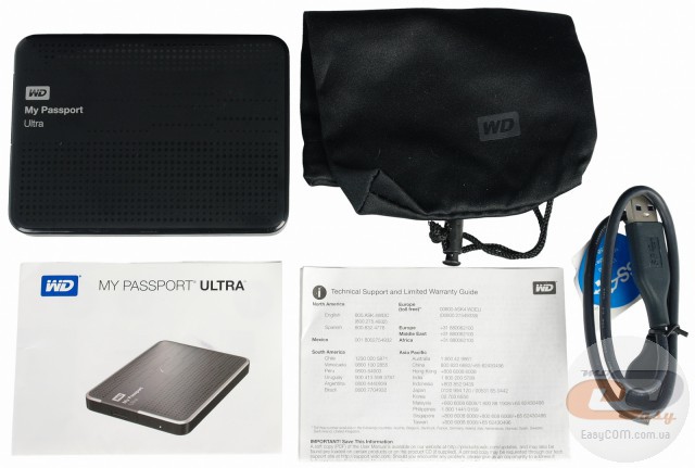 Western Digital My Passport Ultra (WDBZFP0010BBK)