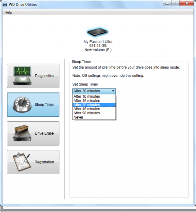 Western Digital My Passport Ultra (WDBZFP0010BBK)