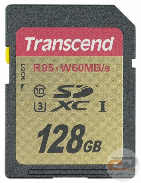 Transcend SDXC UHS-I U3 (TS128GSDU)