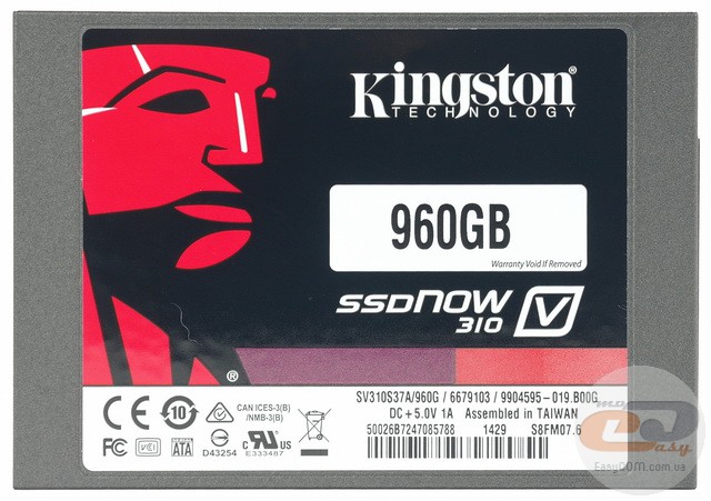 Kingston SSDNow V310 (SV310S3B7A/960G)