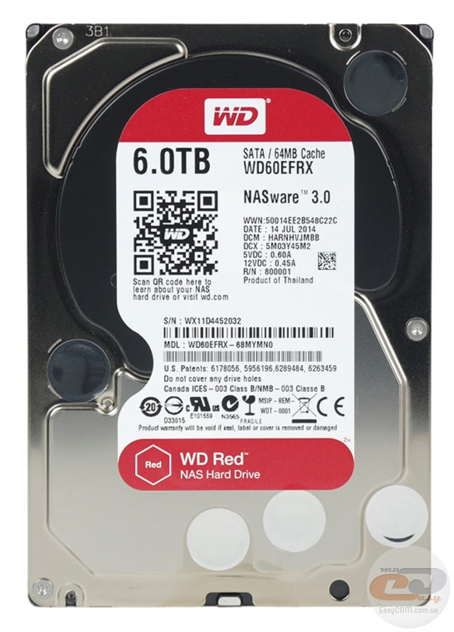 Western Digital Red (WD60EFRX)