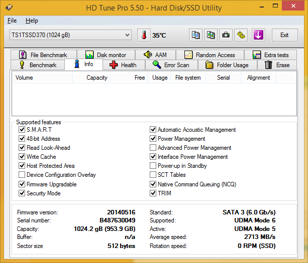 Transcend SSD370 (TS1TSSD370)