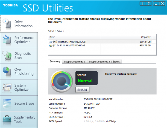 Toshiba Q Series Pro (HDTS312XZSTA)