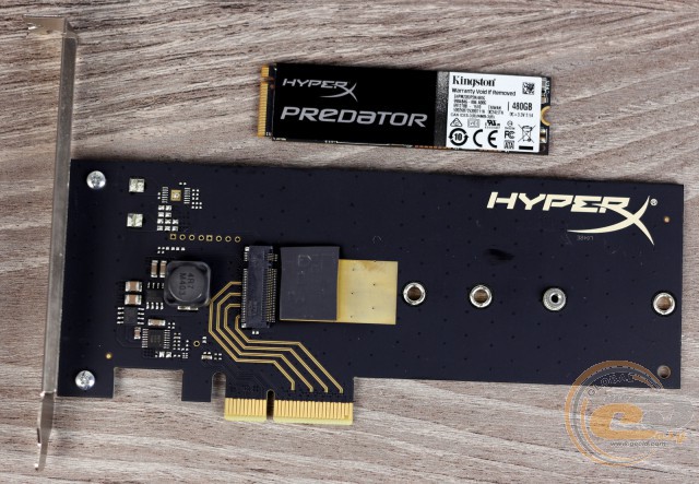 Kinston HyperX Predator PCIe SSD (SHPM2280P2/480G)