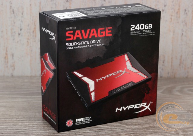 HyperX Savage SSD (SHSS3B7A/240G)