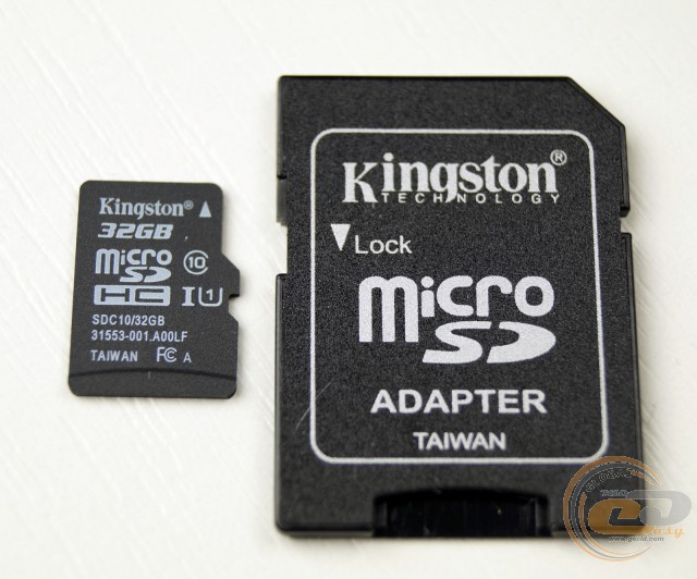 Kingston microSDHC class 10 UHS-I (SDC10/32GB)