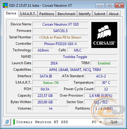 Corsair Neutron XT (CSSD-N240GBXTB)