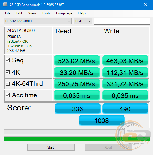 ADATA Ultimate SU800 (ASU800SS-256GT-C)