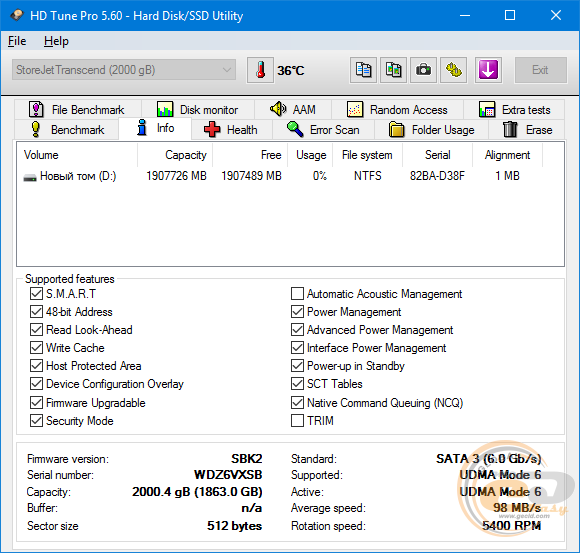 Transcend StoreJet 25C3N (TS2TSJ25C3N)