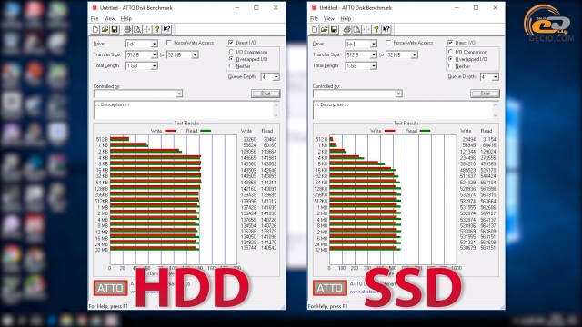 HDD vs SSD